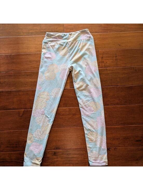 LuLaRoe Pants - LuLaRoe Women's Multi and Blue Legging